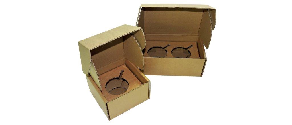 Boite carton à mugs