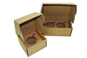 Caisse carton pour 6 pots en verre - EDC Transmouss