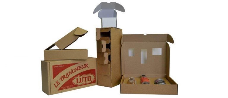Boîtes découpées sur mesure et imprimées