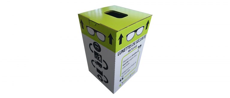 boite carton de collecte imprimée – BOX COLLECTE 21 boite carton de collecte imprimée