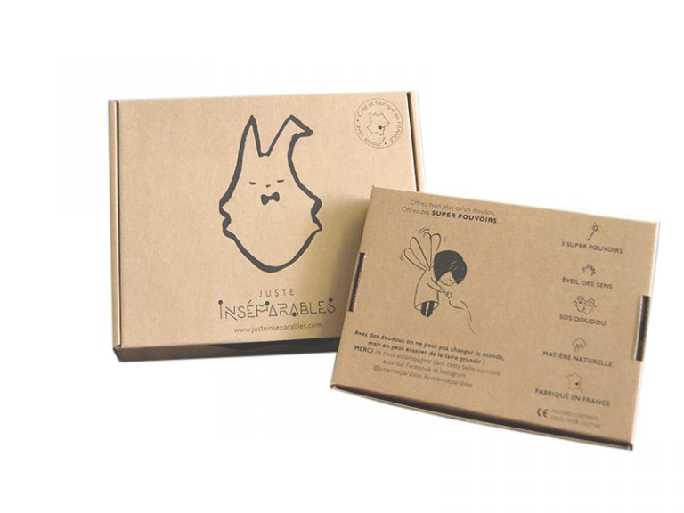 Boite carton découpée imprimée – BOX RABBIT Boite carton découpée imprimée