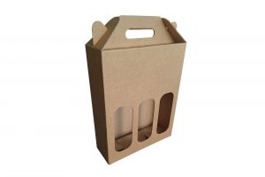 Coffret carton 3 bouteilles