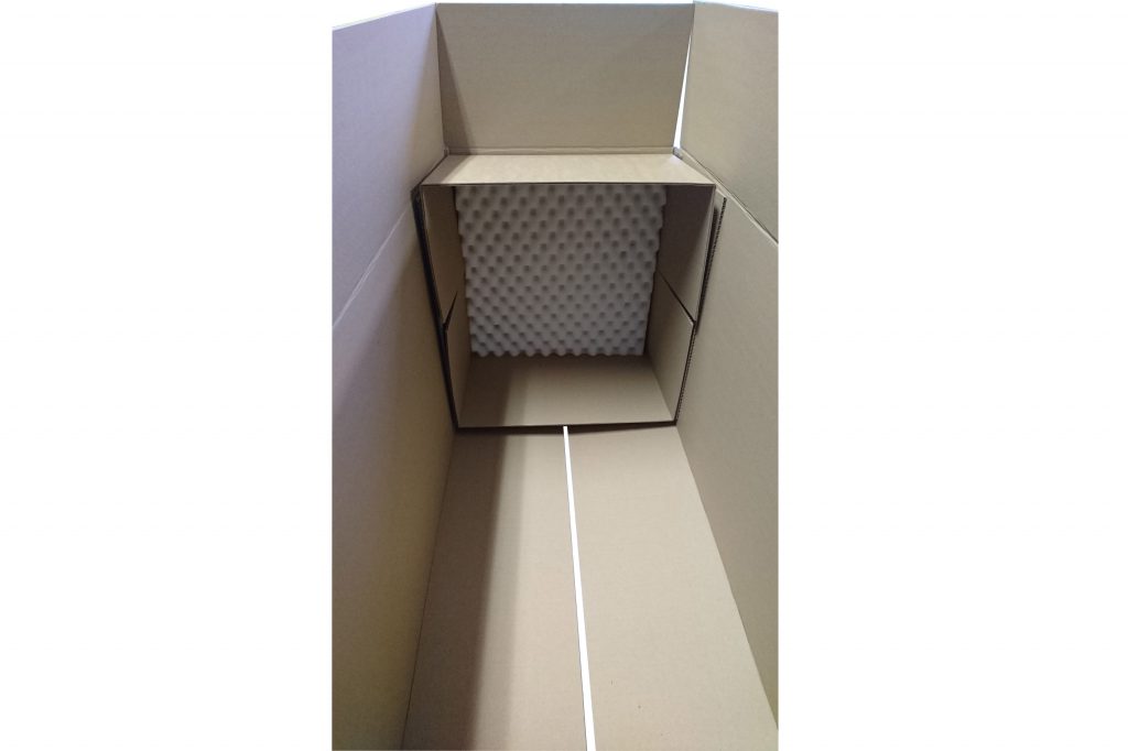 Caisse carton avec calage mousse – EMB CARTON MOUSSE 2 Caisse carton avec calage mousse