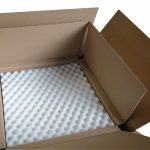 Emballage carton et mousse pour luminaires