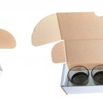 Carton et calage pour verre