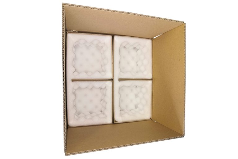 EMBALLAGE 4 POTS 1 Fond box mouss + replié