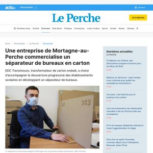 Article de presse Actu.fr du 20 mai 2020