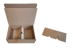 Caisse carton pour 6 pots en verre - EDC Transmouss