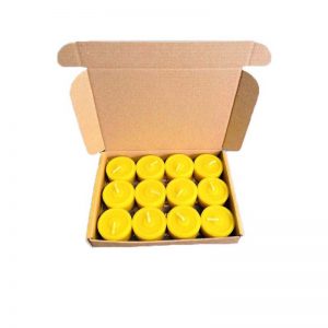 Coffret carton pour 12 bougies moulées