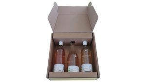 coffret emballage carton e-commerce 3 bouteilles