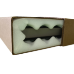 Boite découpée mousse pour coffret premium