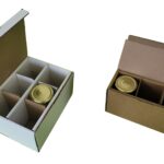 Emballage pour 3 et 6 pots en verre