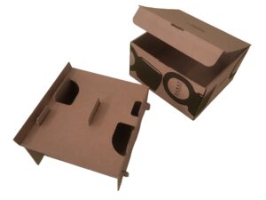 Boite découpée pour tasses et mugs avec calage