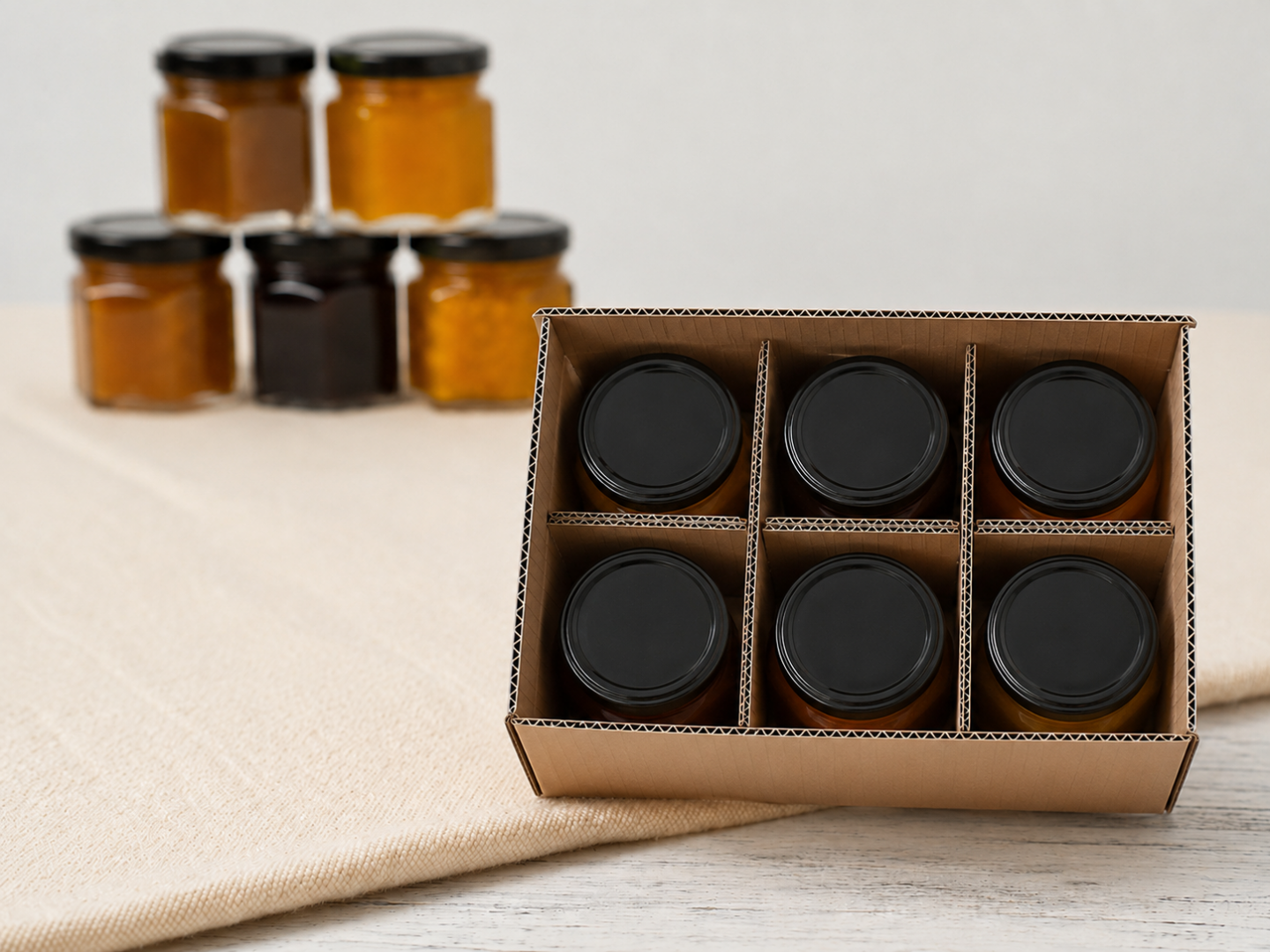 Solutions carton sur mesure pour bocaux et produits fragiles